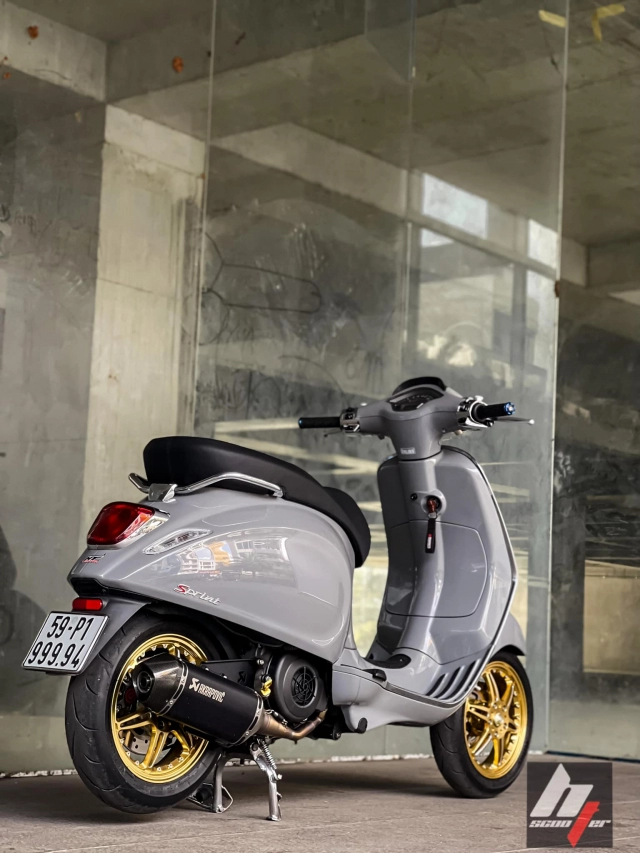 Vespa sprint độ sở hữu tứ quý 9 xịn sò