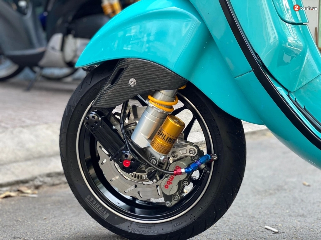 Vespa sprint độ trở thành cực phẩm sau khi được trau chuốt tỉ mỉ