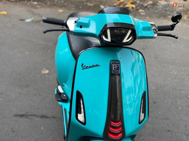 Vespa sprint độ trở thành cực phẩm sau khi được trau chuốt tỉ mỉ