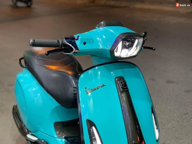 Vespa sprint độ trở thành cực phẩm sau khi được trau chuốt tỉ mỉ