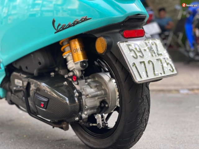 Vespa sprint độ trở thành cực phẩm sau khi được trau chuốt tỉ mỉ