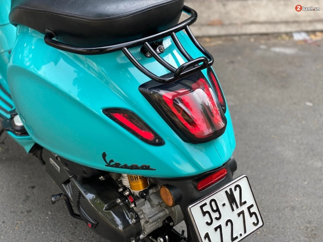 Vespa sprint độ trở thành cực phẩm sau khi được trau chuốt tỉ mỉ