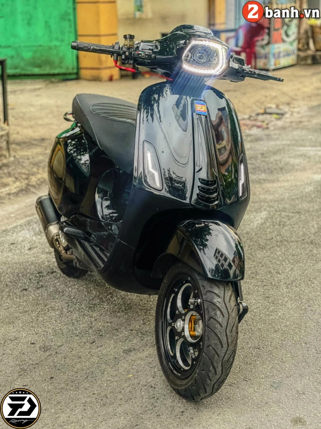 Vespa sprint khiêu khích người xem bằng diện mạo đầy huyền bí