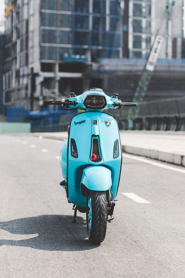 Vespa sprint nâng cấp hết bài với một diện mạo hoàn toàn lạ lẫm