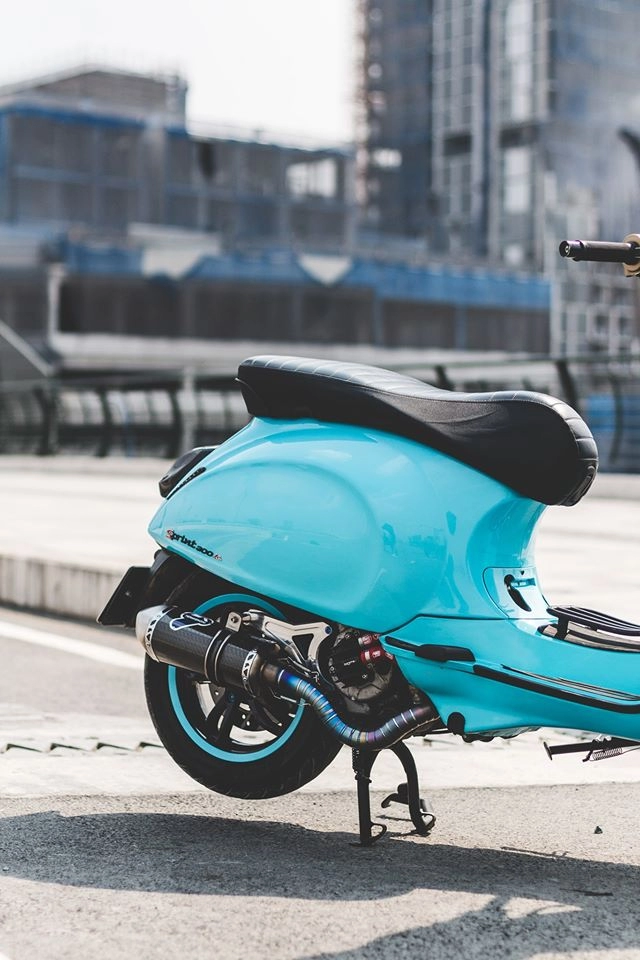 Vespa sprint nâng cấp hết bài với một diện mạo hoàn toàn lạ lẫm