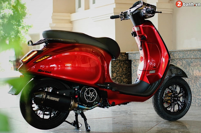 Vespa sprint sẽ trông quyến rũ ra sao khi được độ hết bài