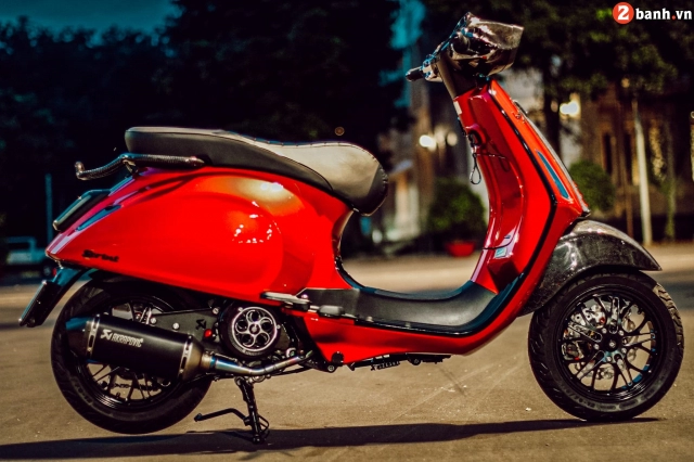 Vespa sprint sẽ trông quyến rũ ra sao khi được độ hết bài