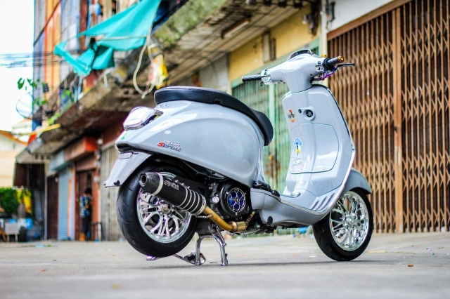 Vespa sprint sở hữu hàng loạt trang sức cao cấp gây mê người đọc