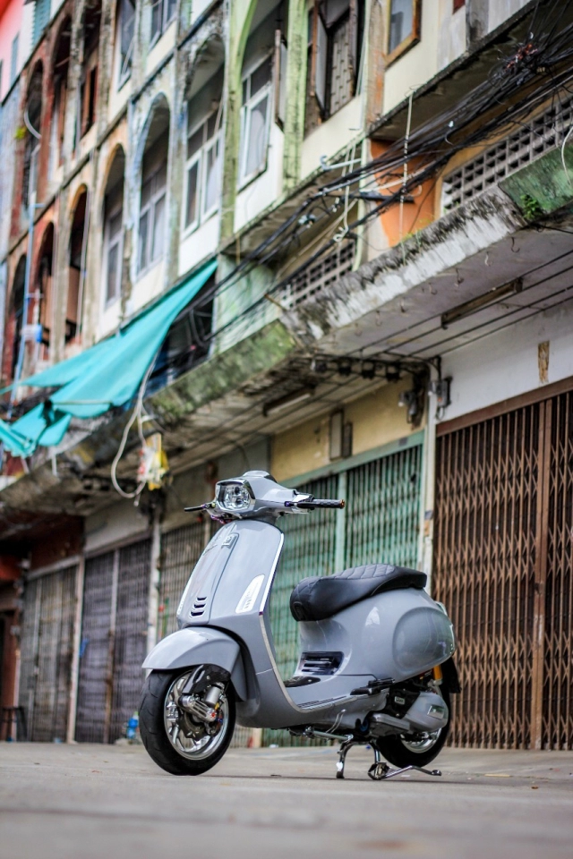 Vespa sprint sở hữu hàng loạt trang sức cao cấp gây mê người đọc