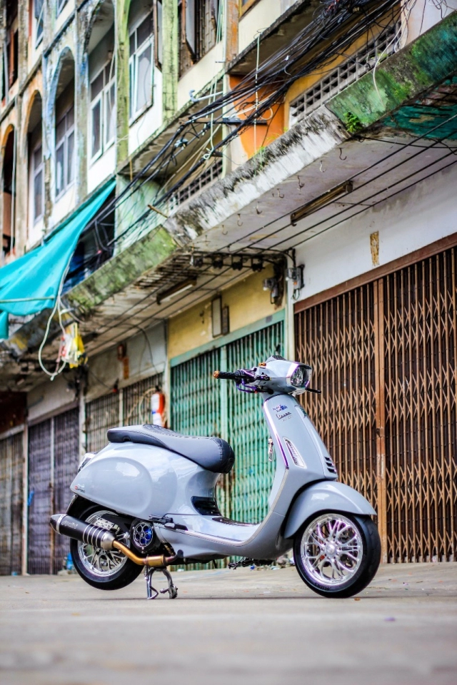 Vespa sprint sở hữu hàng loạt trang sức cao cấp gây mê người đọc