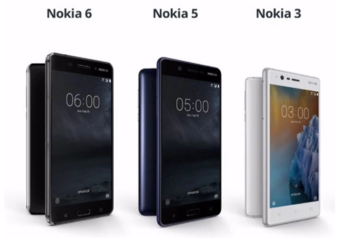 Video bộ ba smartphone nokia nokia 6 nokia 5 và nokia 3