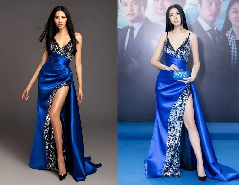 Vừa được công bố thi miss universe 2019 hoàng thuỳ đụng hàng nóng với đỗ mỹ linh