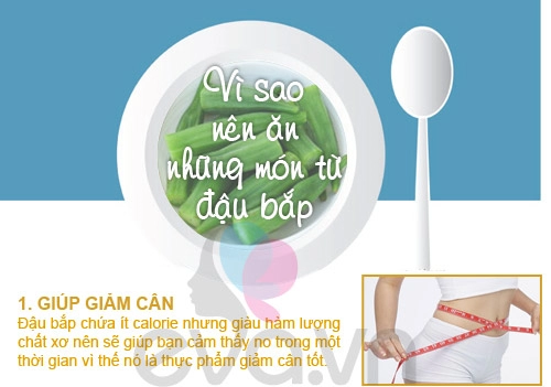 Vừa ngon vừa bổ như đậu bắp