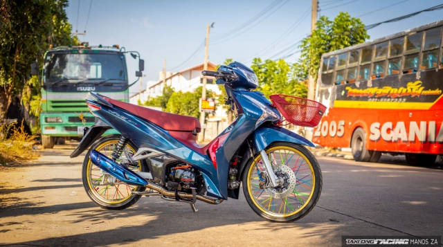 Wave 125 độ côn tay độc đáo vậy bạn thấy chưa