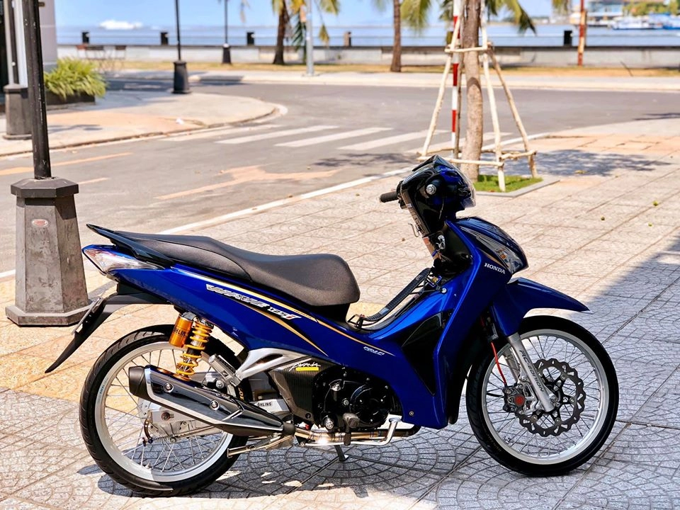 Wave 125 độ sự tốn kém trong phong cách dọn xe đơn giản