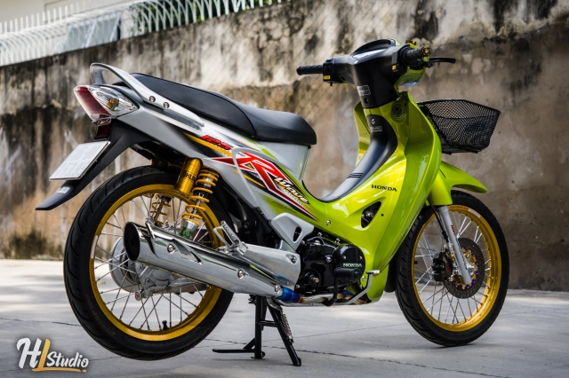 Wave 125 nặng mùi tiền với dàn chân hoàng kim