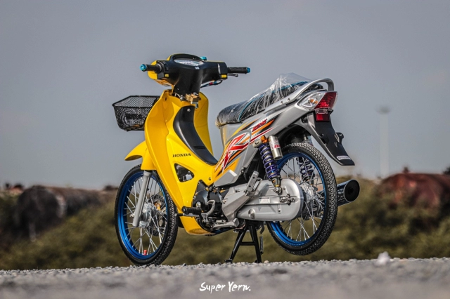 Wave 125i độ sở hữu dàn trang bị mơ ước