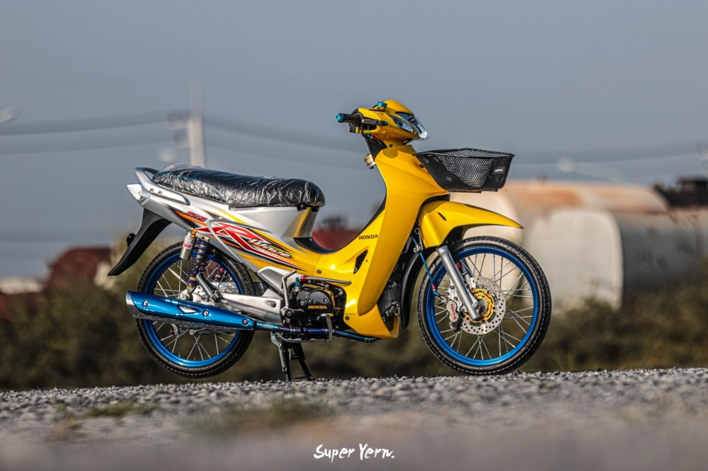 Wave 125i độ sở hữu dàn trang bị mơ ước