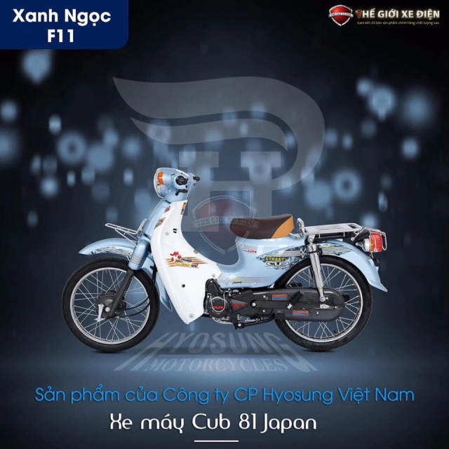 Xe máy 50cc cub hyosung korea 2020 - 3 cấp số