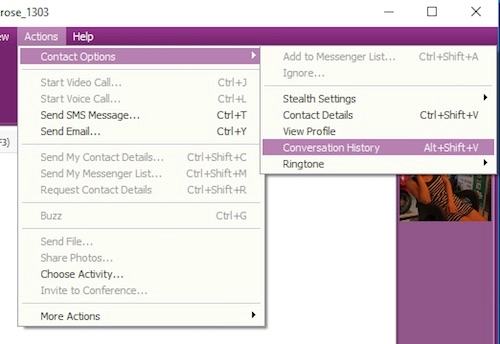Xem lại lịch sử chat trên yahoo messenger từ 5 năm trước