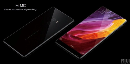 Xiaomi mi mix trình diện smartphone không viền màn hình