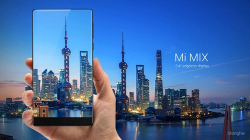 Xiaomi mi mix trình diện smartphone không viền màn hình