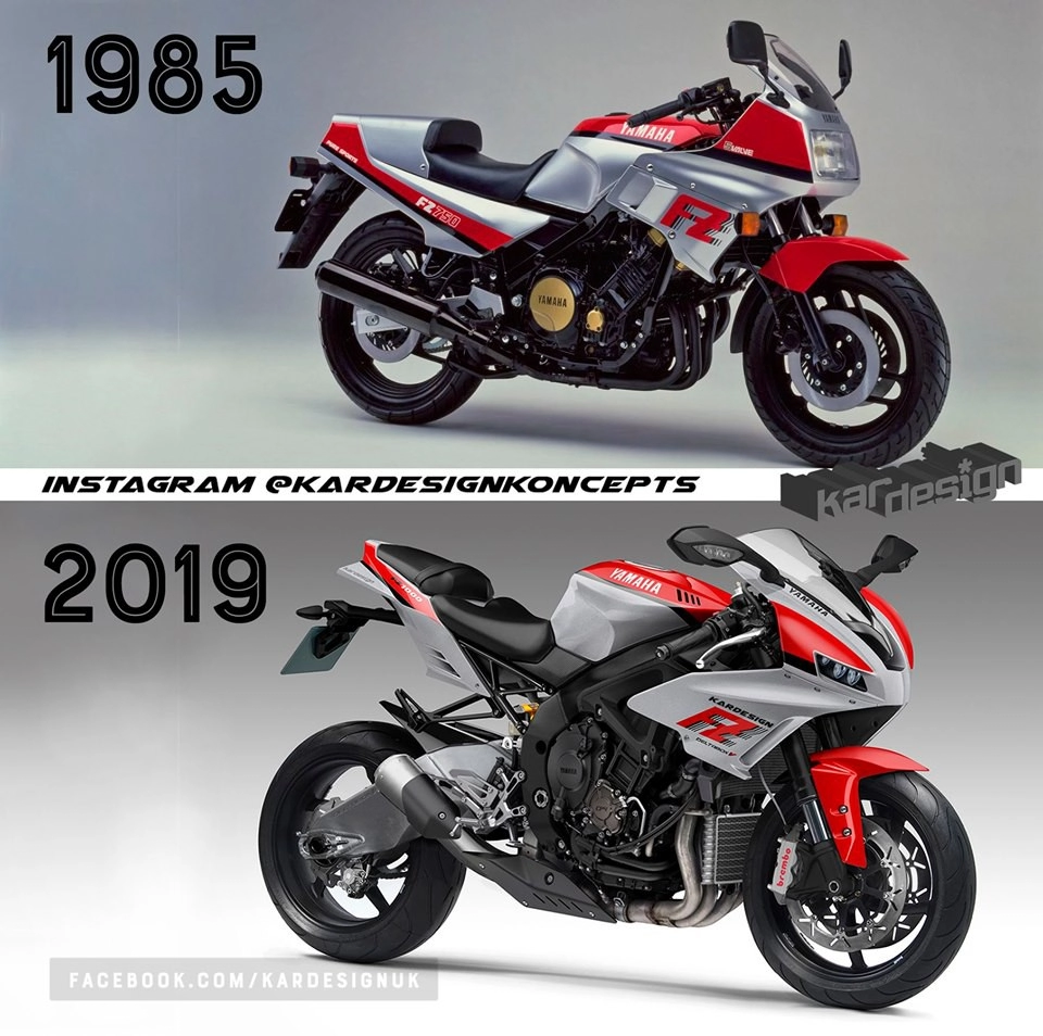 Xuất hiện hình ảnh yamaha fz 1000 mới cạnh tranh với đối thủ suzuki katana 2019