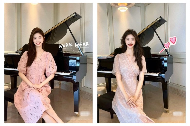 Xuất hiện thêm cô giáo nữ thần mặc sang như tiểu thư đi dạy ngồi một chỗ nhưng váy đầm không bao giờ trùng