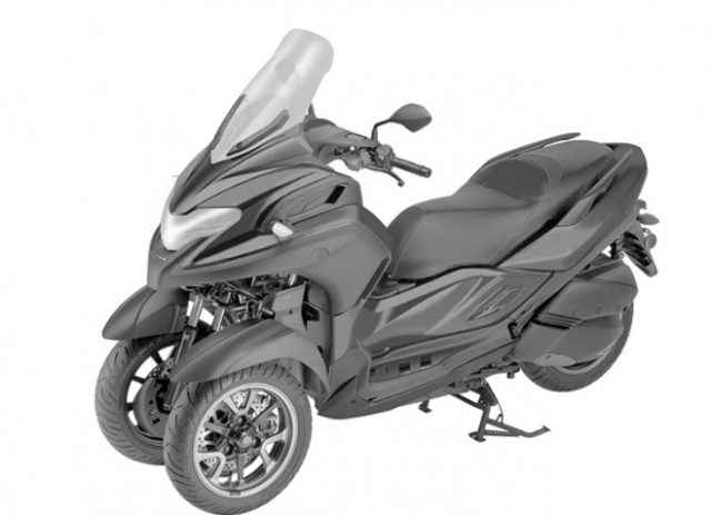 Yamaha 3ct - mẫu xe tay ga 3 bánh độc đáo sẽ được ra mắt vào sự kiện tokyo motor show 2310
