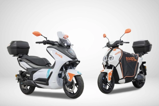 Yamaha công bố hợp tác với troopy để cung cấp xe máy điện cho thuê