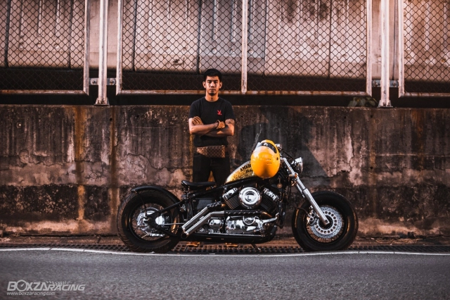 Yamaha dragstar 400 siêu ngầu và đầy cá tính với style bobber