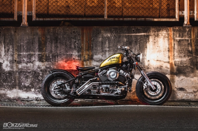 Yamaha dragstar 400 siêu ngầu và đầy cá tính với style bobber