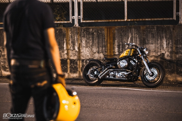 Yamaha dragstar 400 siêu ngầu và đầy cá tính với style bobber