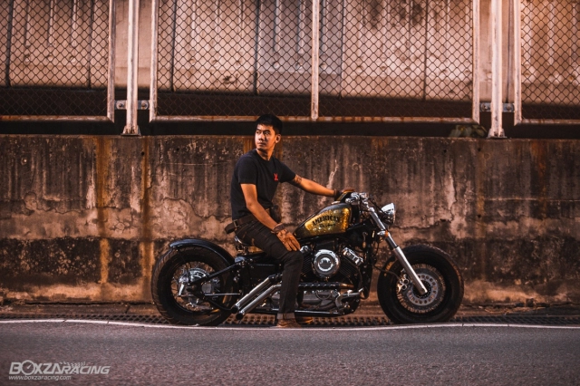 Yamaha dragstar 400 siêu ngầu và đầy cá tính với style bobber