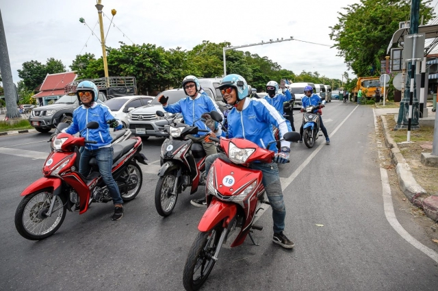 Yamaha finn mẫu xe phổ thông tại thailand đạt 9118 kmlít