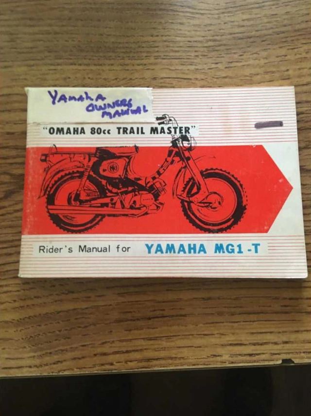 Yamaha mg1-t omaha trailmaster - chiếc xe 2 thì nhiều người lầm tưởng là cub