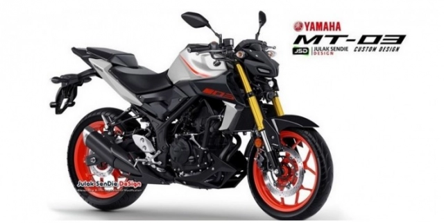 Yamaha mt-03 mới được tiết lộ tên mã mới tại thị trường indonesia