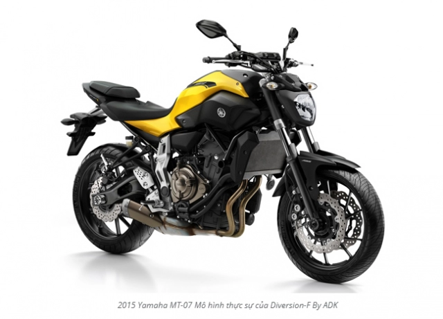 Yamaha mt-07 diversion-f bản thiết kế sáng tạo kết hợp r1 từ custom italia