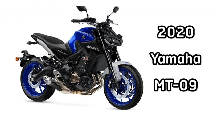 Yamaha mt-09 2020 chính thức lộ diện với màu sắc mới