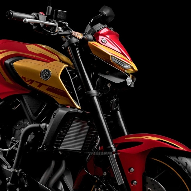 Yamaha mt03 iron man edition bảnh bao nhất từ trước đến nay lộ diện