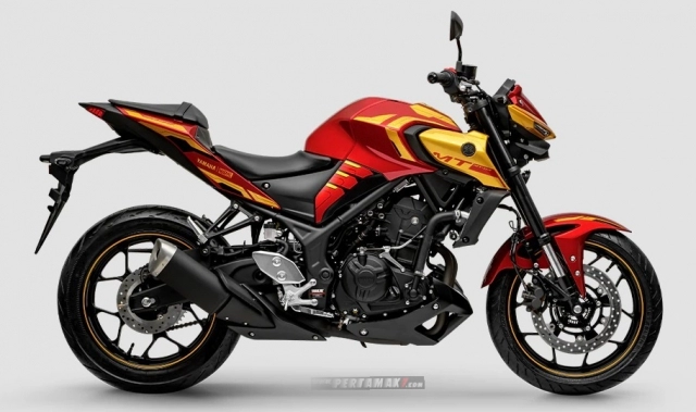 Yamaha mt03 iron man edition bảnh bao nhất từ trước đến nay lộ diện