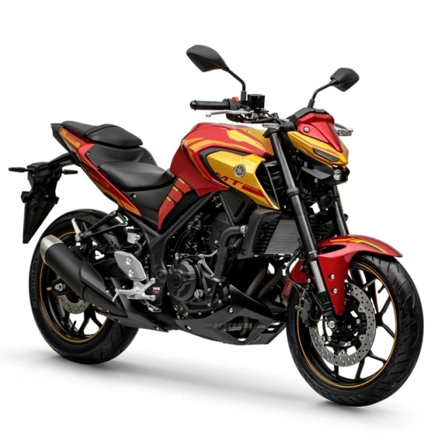 Yamaha mt03 iron man edition bảnh bao nhất từ trước đến nay lộ diện