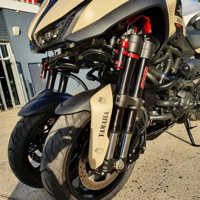 Yamaha niken độ turbo đầu tiên đến từ trooper lu