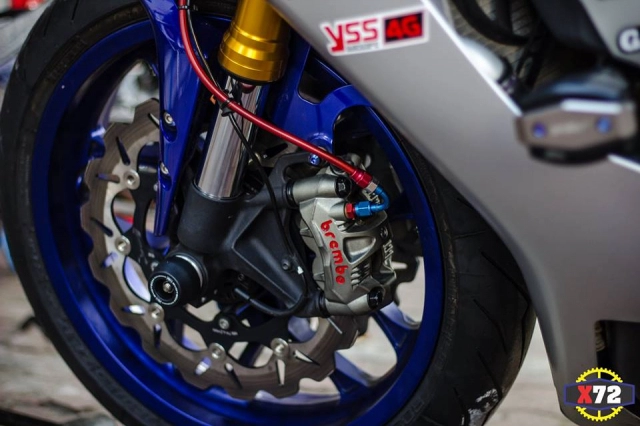 Yamaha r1 độ hết bài đầy nổi bật với loạt trang bị khủng của biker xứ biển