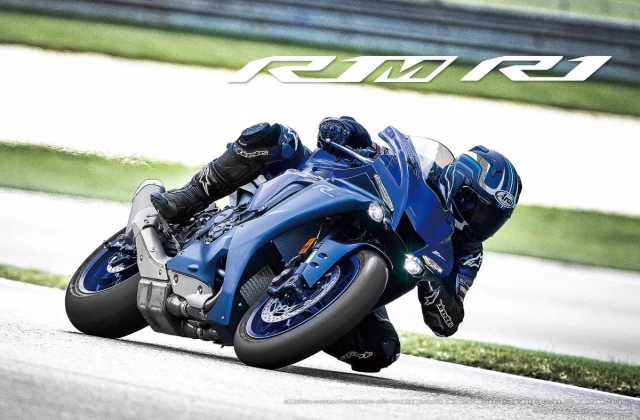 Yamaha r1 và r1m 2022 đã có giá bán tại châu á