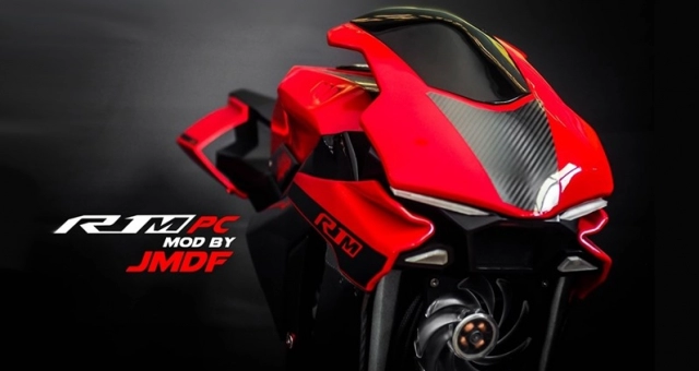 Yamaha r1m red edition pc trình làng với thiết kế độc đáo của jmdf