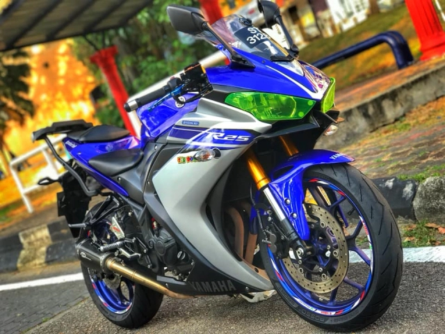 Yamaha r25 độ nhẹ nhàng mang thuần chất sport