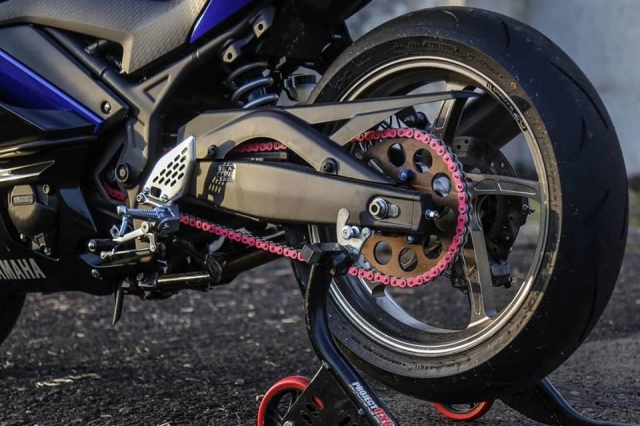 Yamaha r3 2019 độ cực shock với dàn chân oz racing hạng nặng