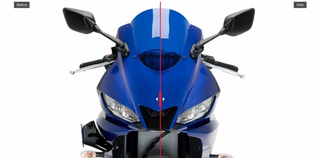 Yamaha r3 được trang bị cánh gió winglets từ puig