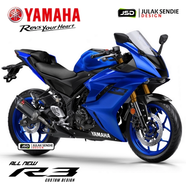 Yamaha r3 sẽ được cập nhật thiết kế hoàn toàn mới 